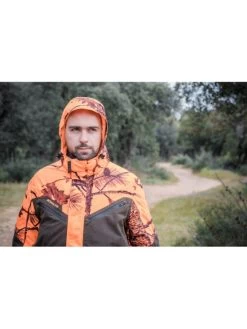 Veste Chasse Chaude Camo Orange Somlys -Chasse en plein air veste chaude camo orange 1