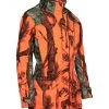 Veste Chasse Femme Percussion Brocard Ghostcamo Blaze And Black Orange -Chasse en plein air veste femme brocard ghostcamo blaze and black