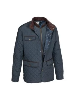 Veste Chasse Matelassée Phenix Club Interchasse Marine