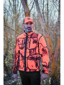 Veste Chasse Polar Reverse Somlys -Chasse en plein air veste polar reverse 3