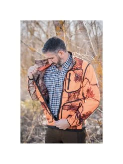 Veste Chasse Polar Reverse Somlys -Chasse en plein air veste polar reverse 4