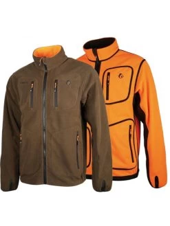 Veste Chasse Polar Reverse Orange-marron Somlys
