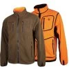Veste Chasse Polar Reverse Orange-marron Somlys