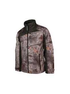 Veste Chasse Renforcée Oxford Camo Forest Enfant