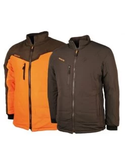 Veste Chasse Reversible Vert-orange Thermo-hunt