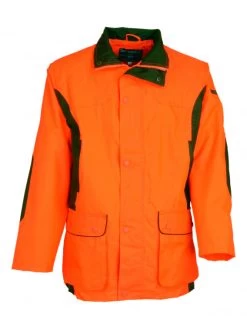 Veste Chasse Percussion Orange Pour Enfant
