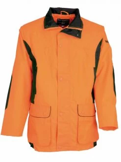 Veste Chasse Percussion Orange Securite Renfort