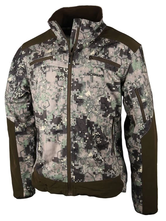 Veste Chasse Stretch Digital Vert Somlys 3 Veste Chasse Stretch Digital Vert Somlys