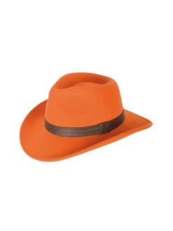 Chapeau De Chasse Woolchap Orange Ligne Verney-Carron